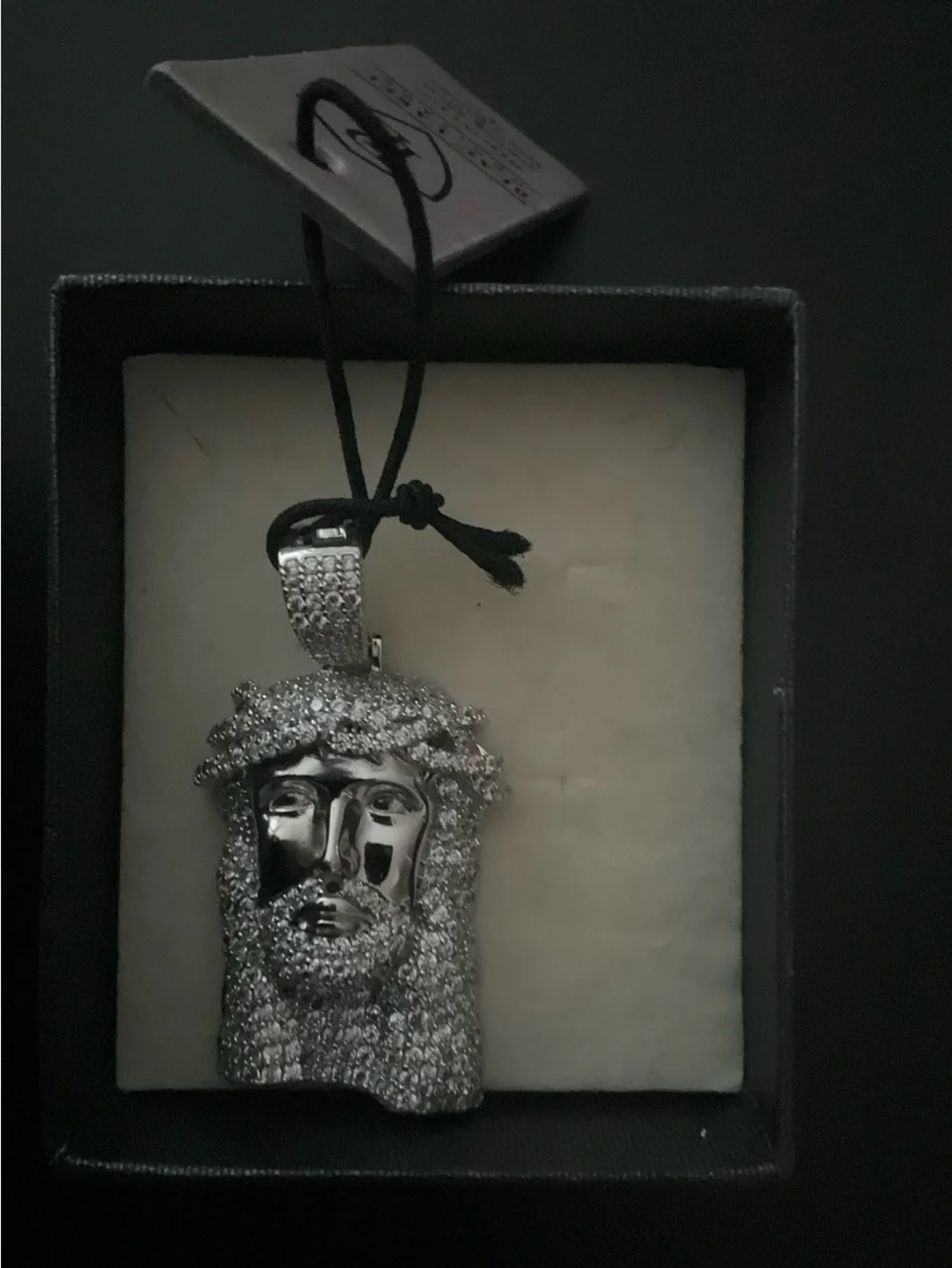 Sterling Silver Jesus Pendant
